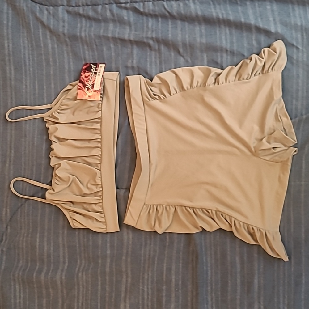 2 piece crop top set